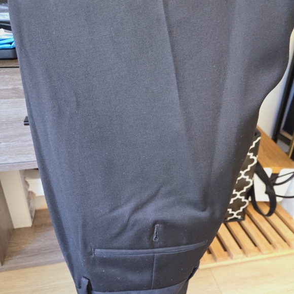 Bonobos Daily Grind Suit Pants 30w & Daily Grind Suit Jacket 36s Black Slim - Picture 6 of 7